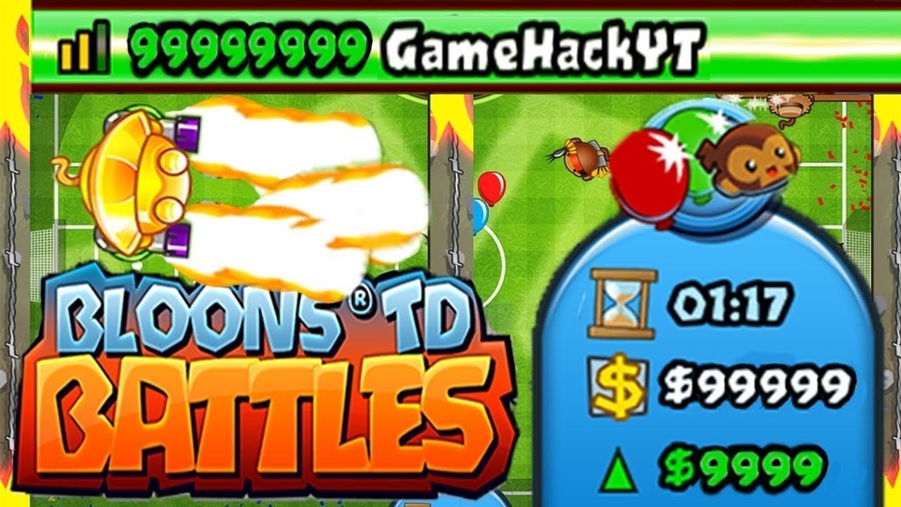 bloons td 5 hacked unlimited money